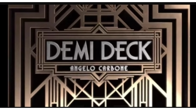 Demi Deck by Angelo Carbone - Cups & Balls & Eggs & Dice Magic