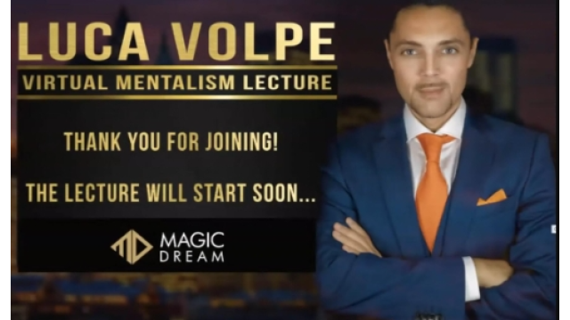 La Conférence MD + Luca Volpe – Virtual Mentalism Lecture - Mentalism