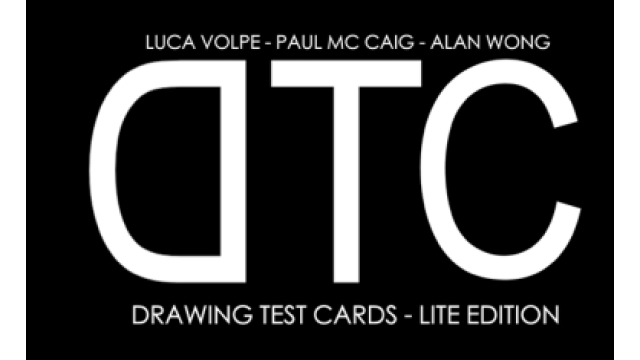 The Dtc Cards by Luca Volpe, Alan Wong And Paul Mccaig - Card Tricks