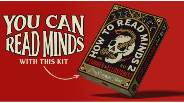 How to Read Minds 2 Kit: Ellusionist x Peter Turner (Video only) - Close-Up Tricks & Street Magic