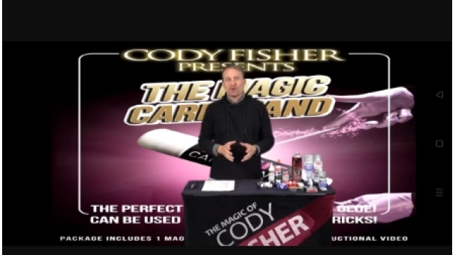 Magic Card Wand by Cody Fisher (Overview 1-2) - Cups & Balls & Eggs & Dice Magic