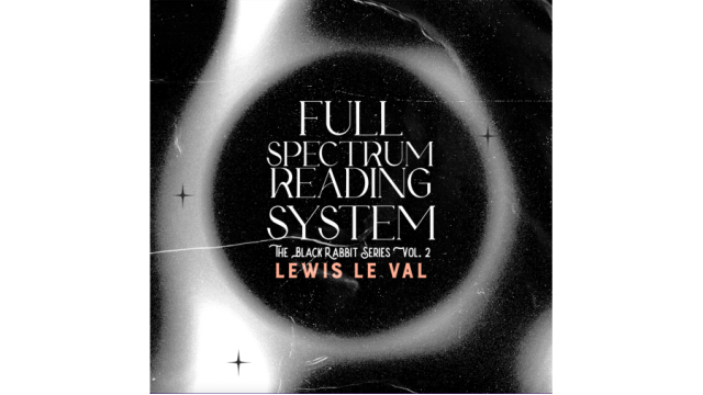 Black Rabbit Vol. 2 - Full Spectrum Reading System (Video+Pdf) by Lewis Le Val - 2023