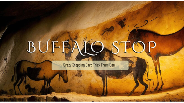 Buffalo Stop By Geni - Card Tricks