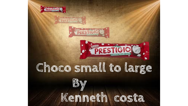 Choco small to large By Kenneth Costa - Close-Up Tricks & Street Magic