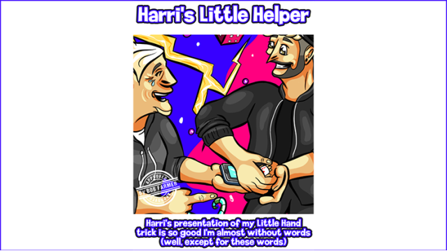 Harri's Little Helper By Lord Harri - Close-Up Tricks & Street Magic