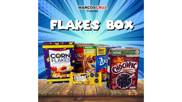 Flakes Box By Marcos Cruz - Close-Up Tricks & Street Magic