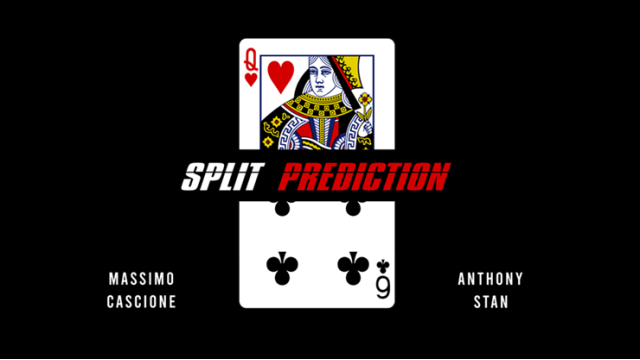 Split Prediction (English) By Massimo Cascione & Anthony Stan - Card Tricks