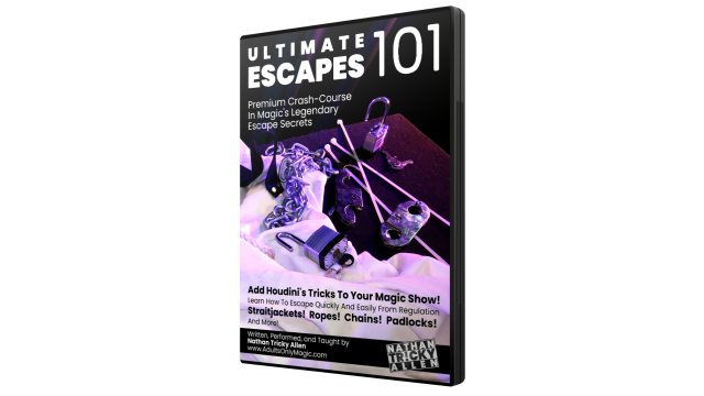 Ultimate Escapes 101 By Nathan Tricky Allen - Stage Magic