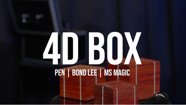 4D BOX (NEST OF BOXES) By Pen, Bond Lee & MS Magic - Close-Up Tricks & Street Magic