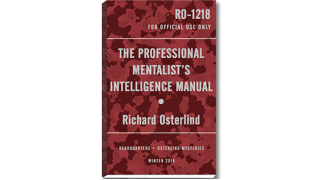 The Professional Mentalist's Intelligence Manual By Richard Osterlind