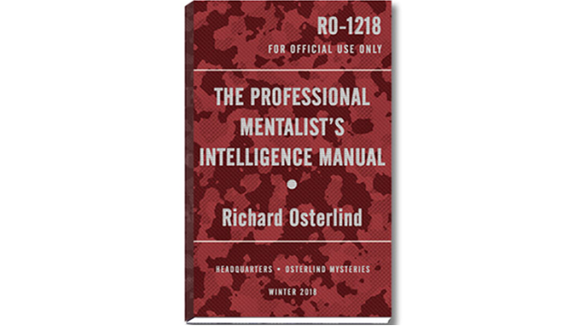 The Professional Mentalist's Intelligence Manual By Richard Osterlind - Exclusive