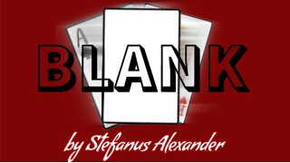 BLANK By Stefanus Alexander 