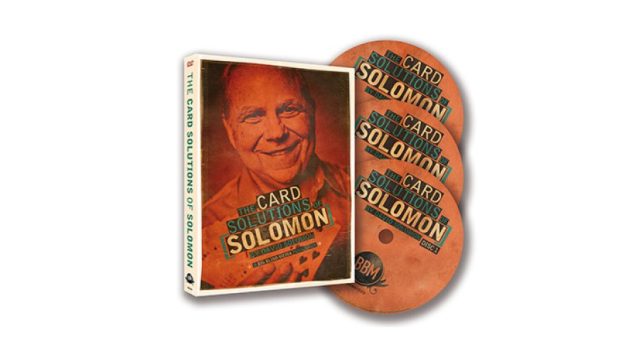 The Card Solutions of Solomon (3 DVD Set) by David Solomon - Card Tricks