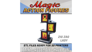 3D Printable Action figure By Zig Zag Illusion