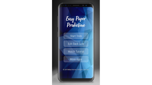 Easy Paper Prediction (App For Android) by Michael Montier - Mobile Phone Tricks