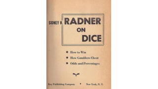 Radner on Dice by Sidney H. Radner